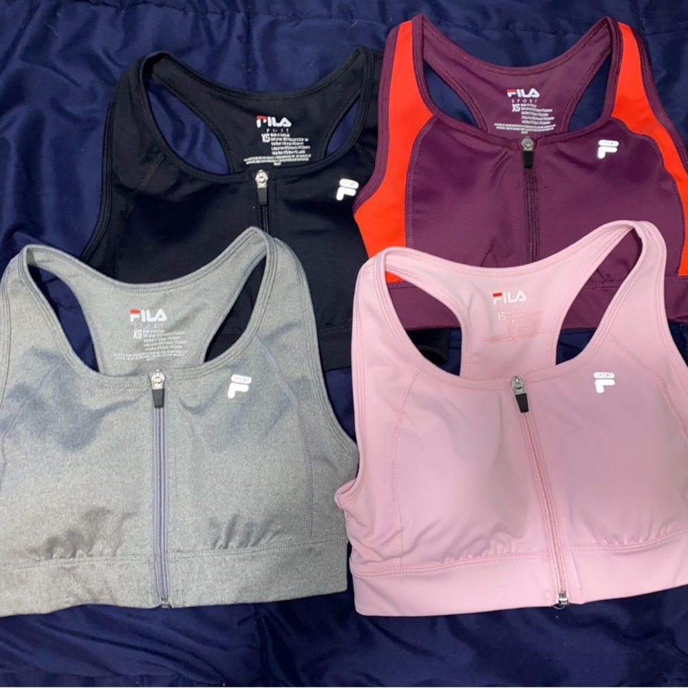 Fila Sports Bra - New Women | Color: Pink | Size: XS